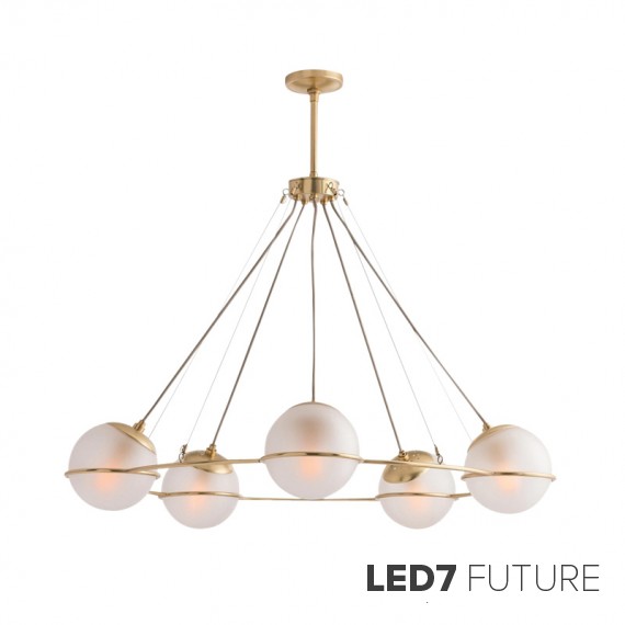 Loft Industry Modern - Balls Chandelier